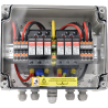 Schaltanlage mit Überspannungsschutz RDC02P/F13M/T1+T2