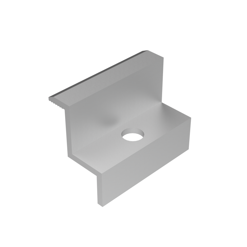 Endklemme 30 mm - roh