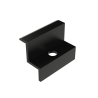 Endklemme 30 mm - schwarz