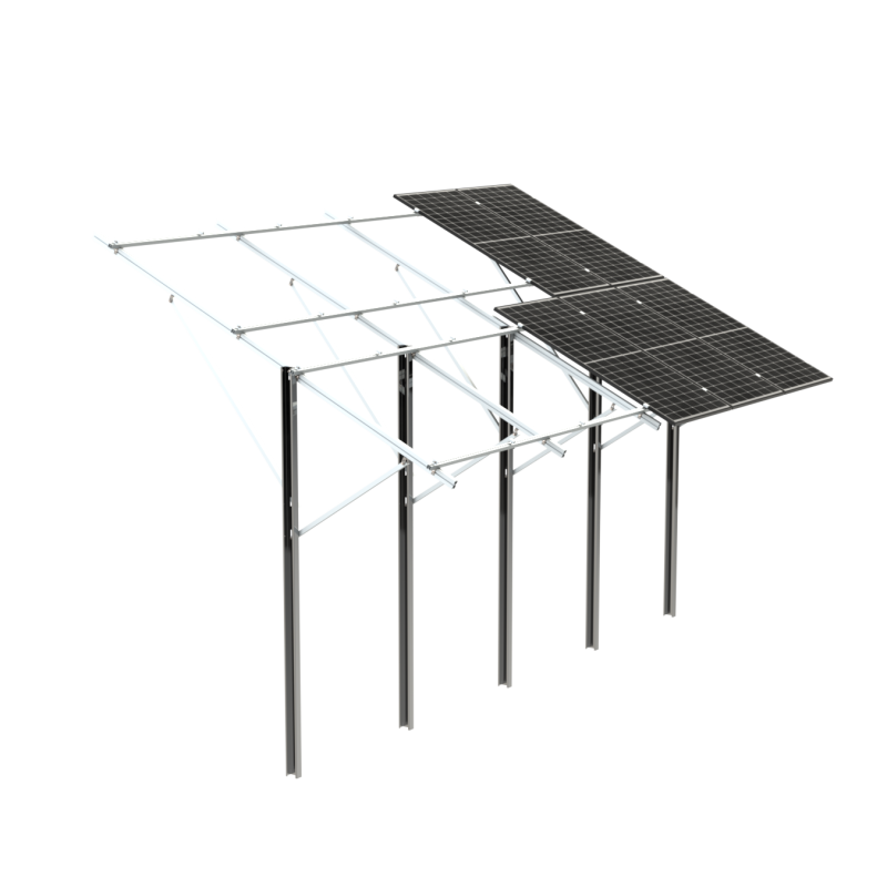 Freiflächen-Unterkonstruktion 1-Füß-System - VISOLAR GSMP 1P 2V 1034-1096 /1712-2111